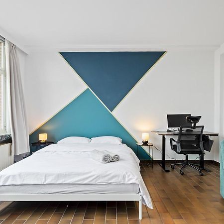 Cozy Antwerp - Cityview Studio Free Parking Buitenkant foto