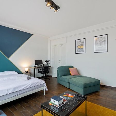 Cozy Antwerp - Cityview Studio Free Parking Buitenkant foto