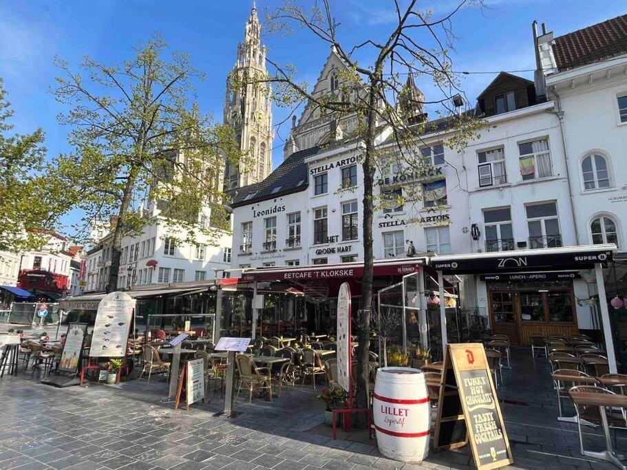 Cozy Antwerp - Cityview Studio Free Parking Buitenkant foto