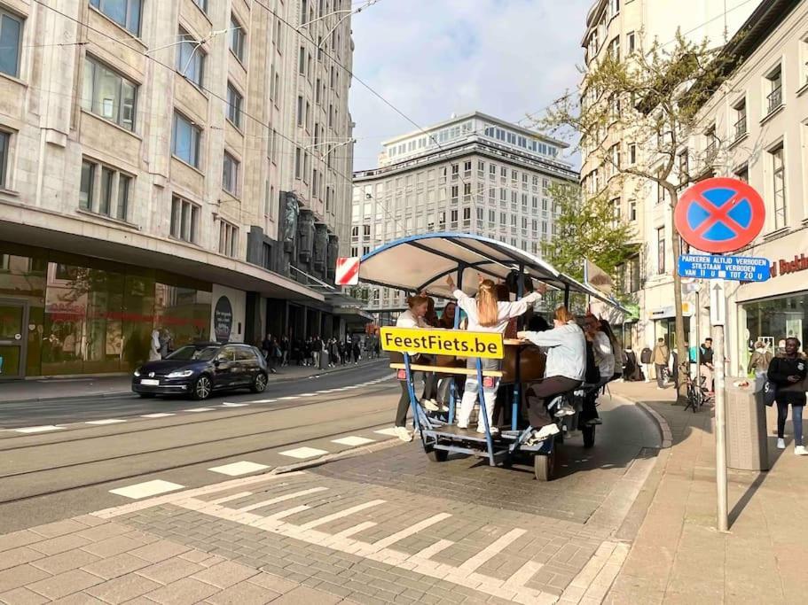 Cozy Antwerp - Cityview Studio Free Parking Buitenkant foto