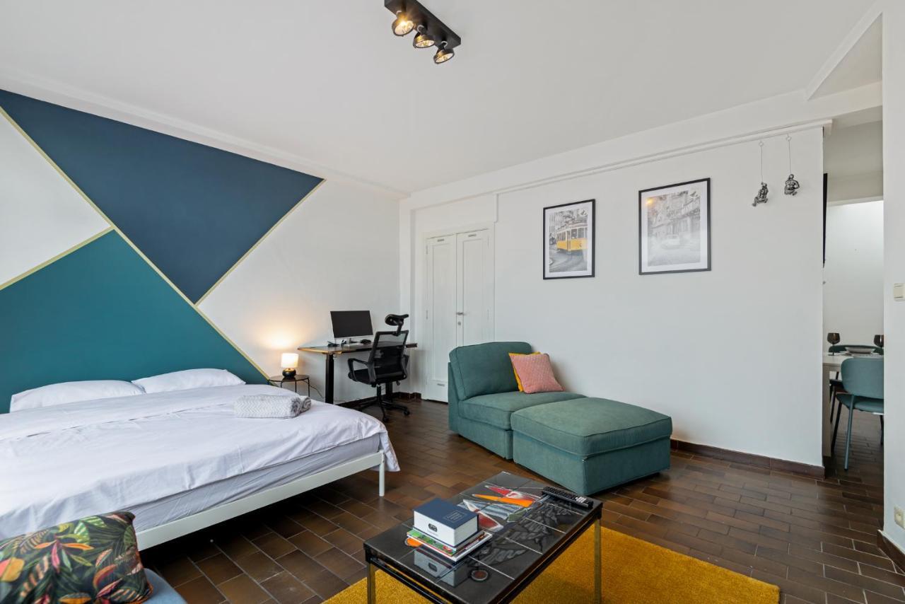 Cozy Antwerp - Cityview Studio Free Parking Buitenkant foto