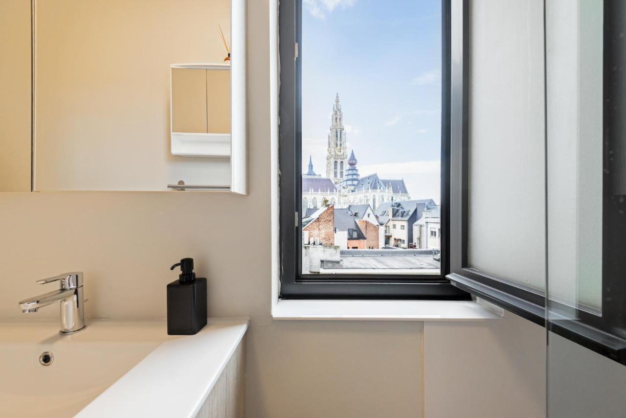Cozy Antwerp - Cityview Studio Free Parking Buitenkant foto